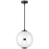 Elin Globe Pendant Black By Hinkley