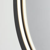 Elisse Arch LED Mirror by ET2 - 32 Inch Black