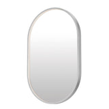 Elisse Arch LED Mirror by ET2 - 32 Inch Satin Nickel