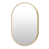 Elisse Oval LED Mirror by ET2 - Gold