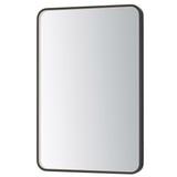 Elisse Rectangle LED Mirror by ET2 - Black