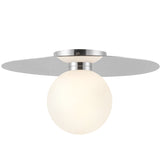 Elixir Flush Mount Large Chrome By Kuzco