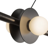 Elixir Linear Pendant Light Black By Kuzco - Detailed View