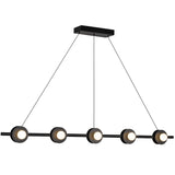 Elixir Linear Pendant Light Black By Kuzco