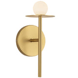 Elixir Wall Sconce Brushed Gold By Kuzco