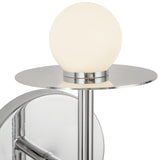 Elixir Wall Sconce Chrome By Kuzco Detailed View