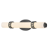 Eliza Vanity Light Painted Black Oxide By Hinkley Side View