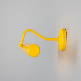 Elle Coloured Picture Light - Yellow