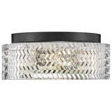 Elle Flush Mount Black By Hinkley - Side View1