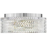 Elle Flush Mount Chrome By Hinkley - Side View1
