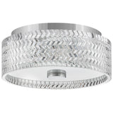 Elle Flush Mount Chrome By Hinkley - Side View