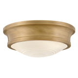 Ellis Flush Mount - Heritage Brass