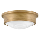 Ellis Flush Mount - Heritage Brass