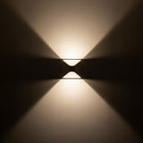 Ellis Outdoor Wall Sconce White By Kuzco With Light