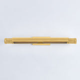 Elm Park Picture Light Aged Brass By Medium Hudson Valley Front View