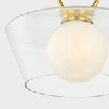 Elmsford Semi Flush Mount By Hudson Valley Detailed View