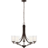 Elmwood Park Chandelier — 26 Inch, Bronze