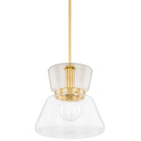 Elodie Pendant Light Medium Aged Brass By Mitzi