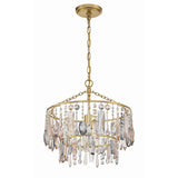 Elsa Chandelier 15'' Antique Gold