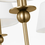Elsay Chandelier Large Satin Brass By Visual Comfort Studio - Detailed View2