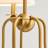 Elsay Chandelier Large Satin Brass By Visual Comfort Studio - Detailed View6