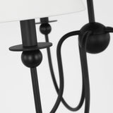 Elsay Chandelier Medium Midnight Black By Visual Comfort Studio - Detaied View