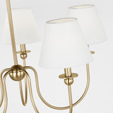 Elsay Chandelier Medium Satin Brass By Visual Comfort Studio - Detailed View1