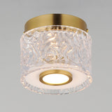 Elysian 1 Light LED Flush Mount By ET2 Downside View