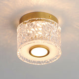 Elysian 1 Light LED Flush Mount By ET2 Lifestyle View