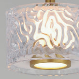Elysian 1 Light LED Pendant By ET2 Detailed View2