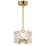 Elysian 1 Light LED Pendant By ET2