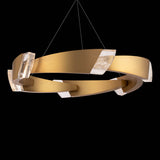 Embrace Pendant Light Aged Brass Medium By Schonbek