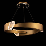Embrace Pendant Light Aged Brass Small By Schonbek