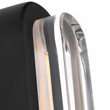 Emera Vanity Light 18 Inch Nightshade Black Detailed View 1