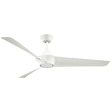 Emiko 56 Inch Ceiling Fan White By Alora - Off Light