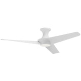 Emiko H 56 Inch Ceiling Fan White By Alora