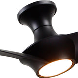 Emiko H 56 Inch Ceiling Fan Black By Alora - Detailed View1