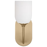 Emile Small Vanity Light Satin Brass By Generation Lighting1