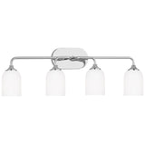 Emile Vanity Light Satin Chrome Large By Generation Ligthing