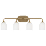 Emile Vanity Light Satin Bronze Extra Large By Generation Ligthing