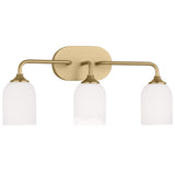 Emile Vanity Light Satin Bronze Large By Generation Ligthing