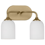 Emile Vanity Light Bronze Small By Generation Ligthing - Front View