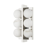 Polished Nickel 6 Lights Emille Vanity Light by Corbett Lighting