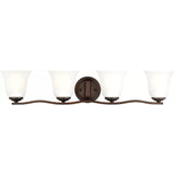 Emmons Vanity Light — 31.88 Inch, Bronze