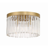 Emory Flush Mount 15'' Modern Gold