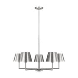 Ender Chandelier — 32 5/8", Brushed Nickel, Brushed Nickel