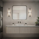 Enigmatic Vanity Light Black Lifestyle