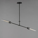 Equilibrium Linear Suspension Black by Maxim Lighting