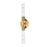 Equilibrium Wall Sconce Natural Aged Brass by Maxim Lighting
