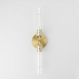 Equilibrium Wall Sconce Natural Aged Brass by Maxim Lighting